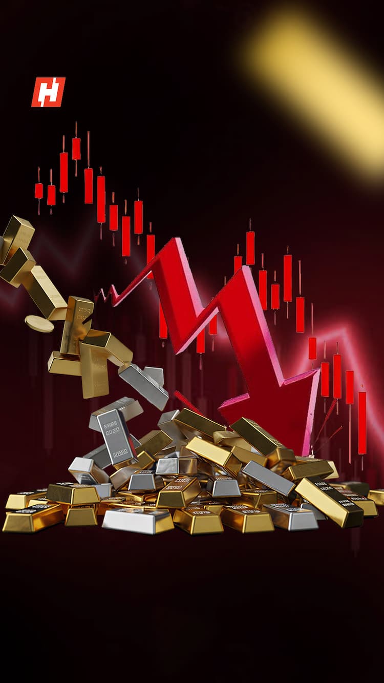 Why are gold & silver prices crashing after record highs?