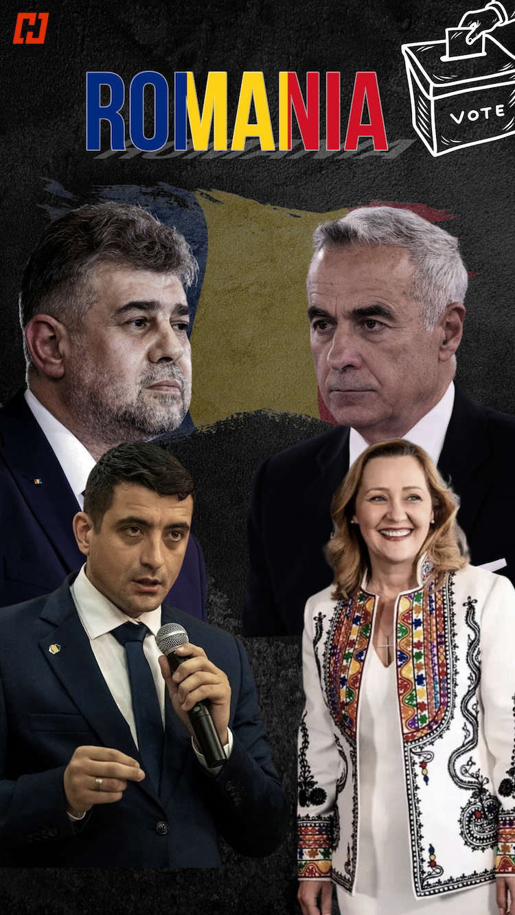 Unlike rest of Europe, Romania directly elects its president in 2 rounds of voting.