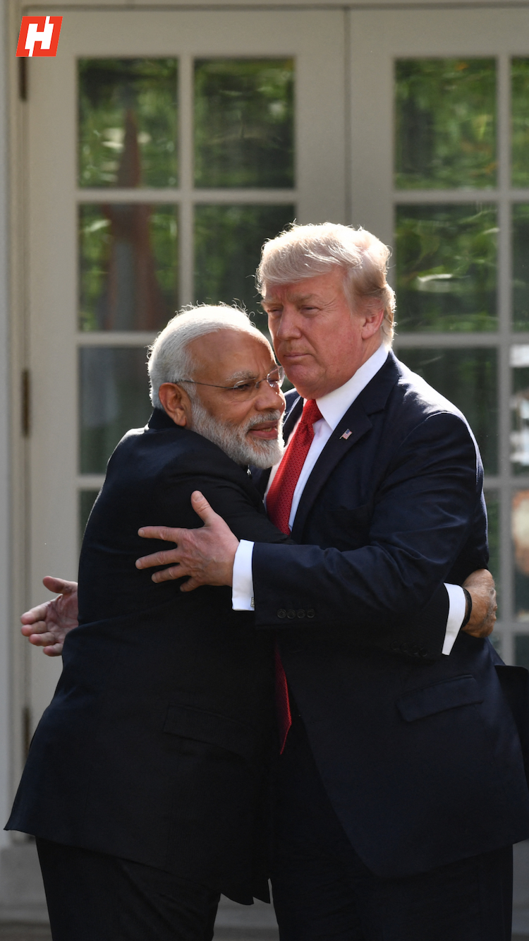 Indian PM Modi visited US twice during the first Trump administration.