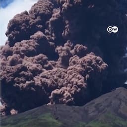 Italy's Mount Etna erupts