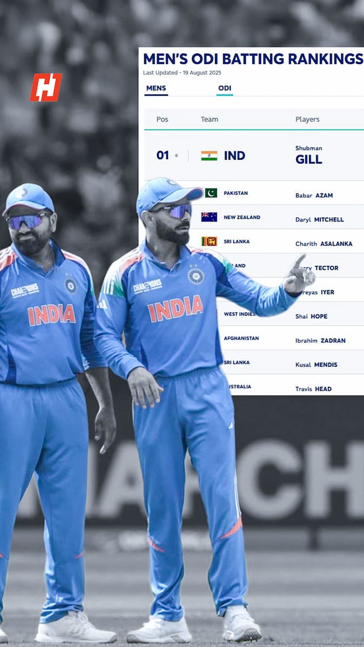Virat Kohli and Rohit Sharma go missing from ICC ODI Rankings