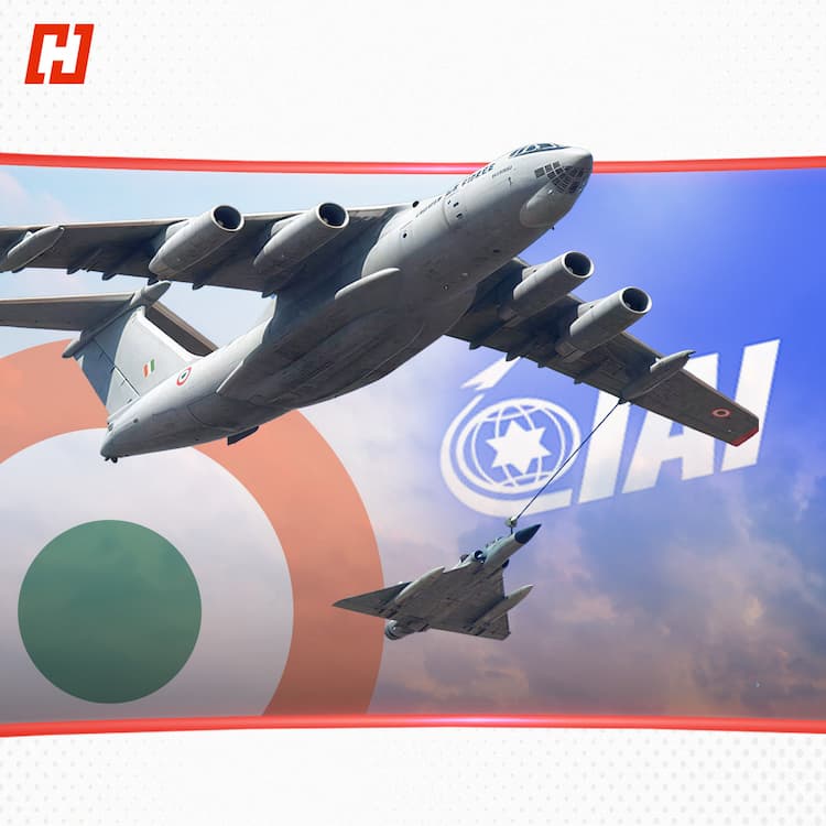 IAF, Israeli firm to sign Rs 8,000 crore deal for 6 mid-air refuelling jets IAF, Israeli firm to sign Rs 8,000 crore deal for 6 mid-air refuelling jets