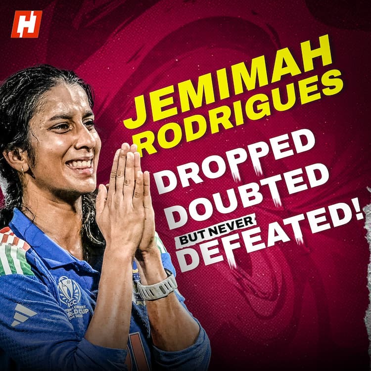 2022: Dropped, 2025: Delivered! Jemimah's World Cup journey is magic! 2022: Dropped, 2025: Delivered! Jemimah's World Cup journey is magic!