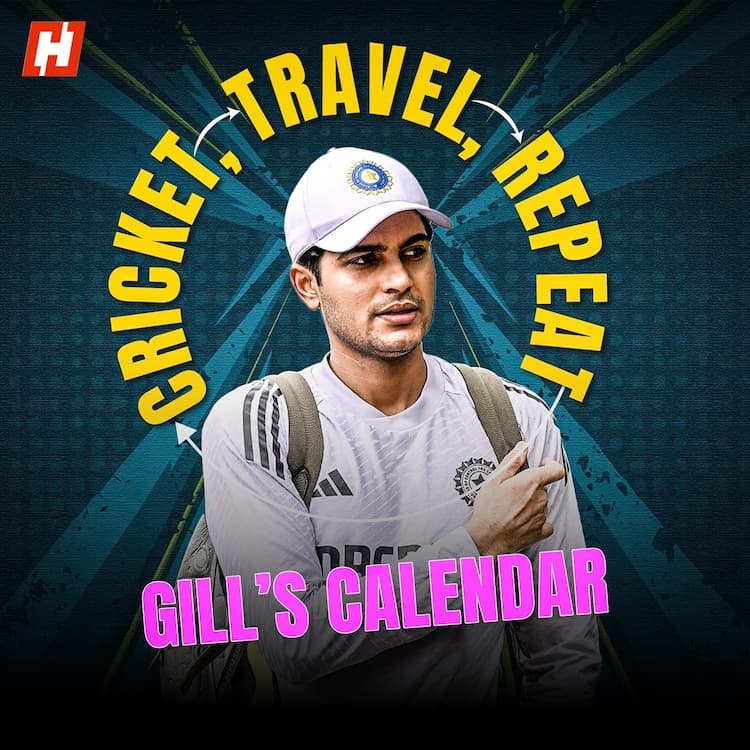 No home, no break, only India duty: The Shubman Gill grind No home, no break, only India duty: The Shubman Gill grind