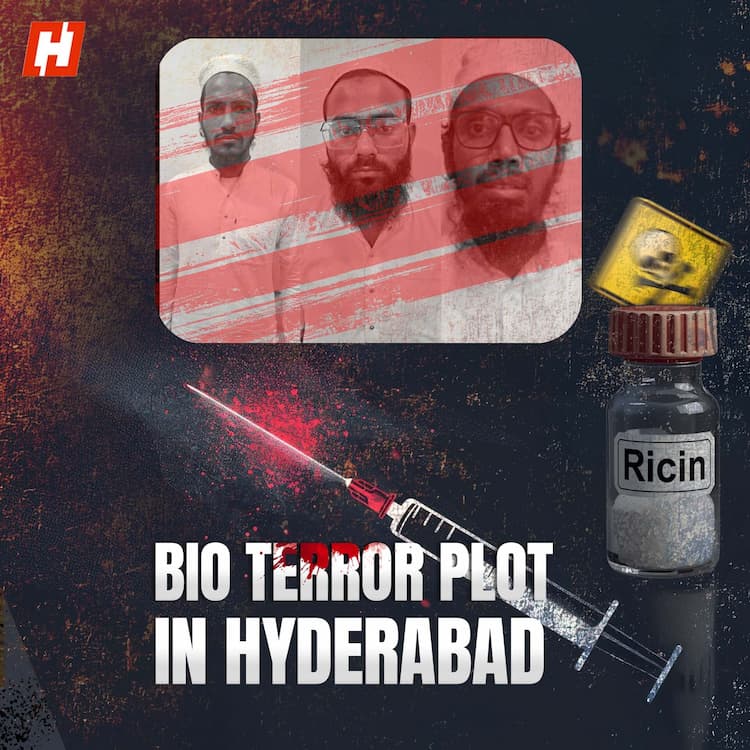 Amidst Red Fort blast probe, Gujarat ATS uncovers bio-terror plot in Hyderabad Amidst Red Fort blast probe, Gujarat ATS uncovers bio-terror plot in Hyderabad