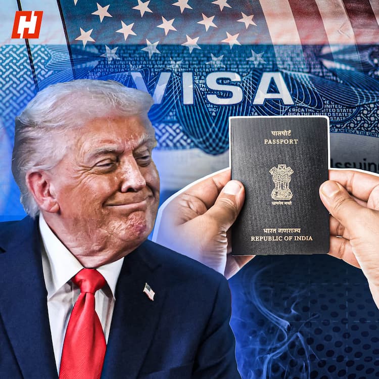 Trump softens H1-B reform, wants Indians to train Americans Trump softens H1-B reform, wants Indians to train Americans