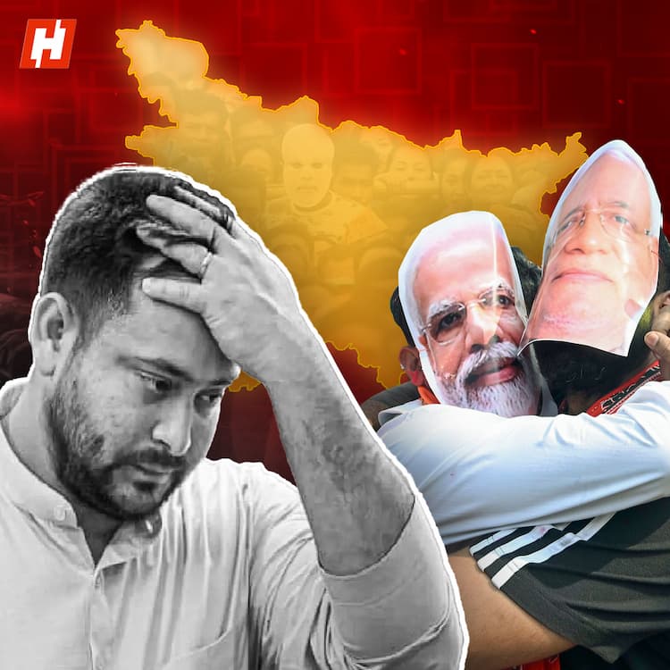 Tejashwi Yadav fails Bihar litmus test, NDA sweep in polls Tejashwi Yadav fails Bihar litmus test, NDA sweep in polls