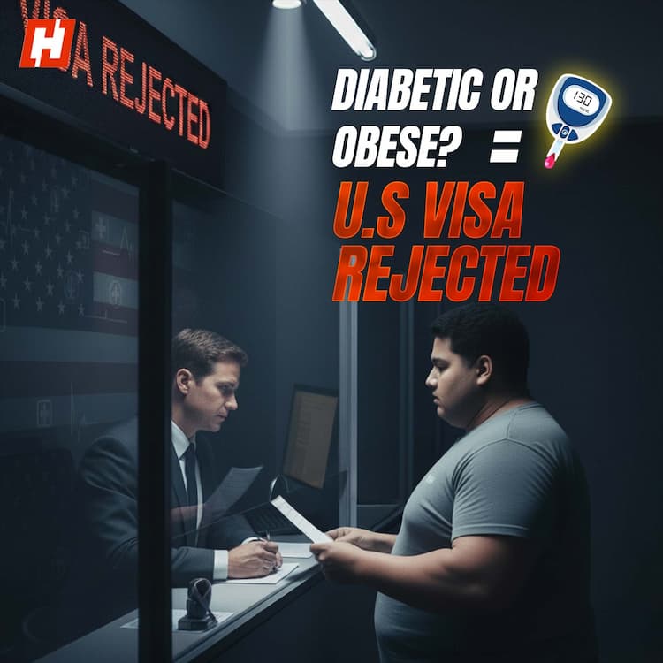 US visa denied for diabetes & obesity? New Trump rule shocks Indians US visa denied for diabetes & obesity? New Trump rule shocks Indians