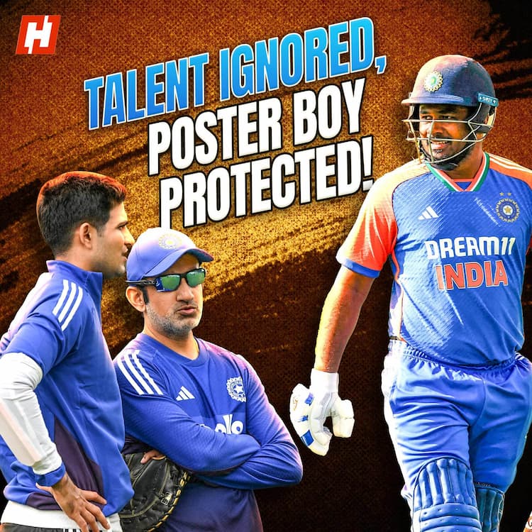 Team India's double standards: Samson ignored, Gill protected Team India's double standards: Samson ignored, Gill protected