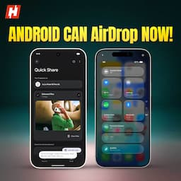 Android users can now finally AirDrop files to iPhone users! Android users can now finally AirDrop files to iPhone users!