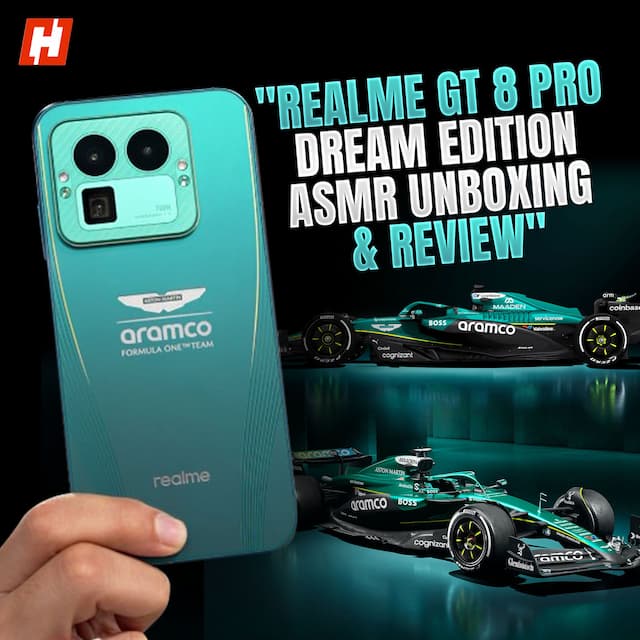Realme GT 8 Pro Dream Edition ASMR Unboxing & Review: Racing style meets Snapdragon muscle Realme GT 8 Pro Dream Edition ASMR Unboxing & Review: Racing style meets Snapdragon muscle