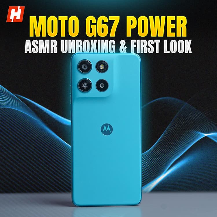 Moto G67 Power ASMR unboxing & first look: Clean design and built to last Moto G67 Power ASMR unboxing & first look: Clean design and built to last