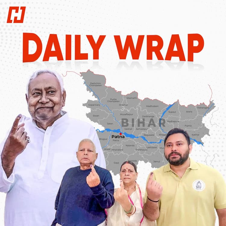 Bihar phase 1 voter turnout at 60%; Dy CM’s convoy attacked | Daily Wrap Bihar phase 1 voter turnout at 60%; Dy CM’s convoy attacked | Daily Wrap