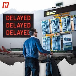 Over 300 flights delayed at Delhi airport due to tech glitch Over 300 flights delayed at Delhi airport due to tech glitch