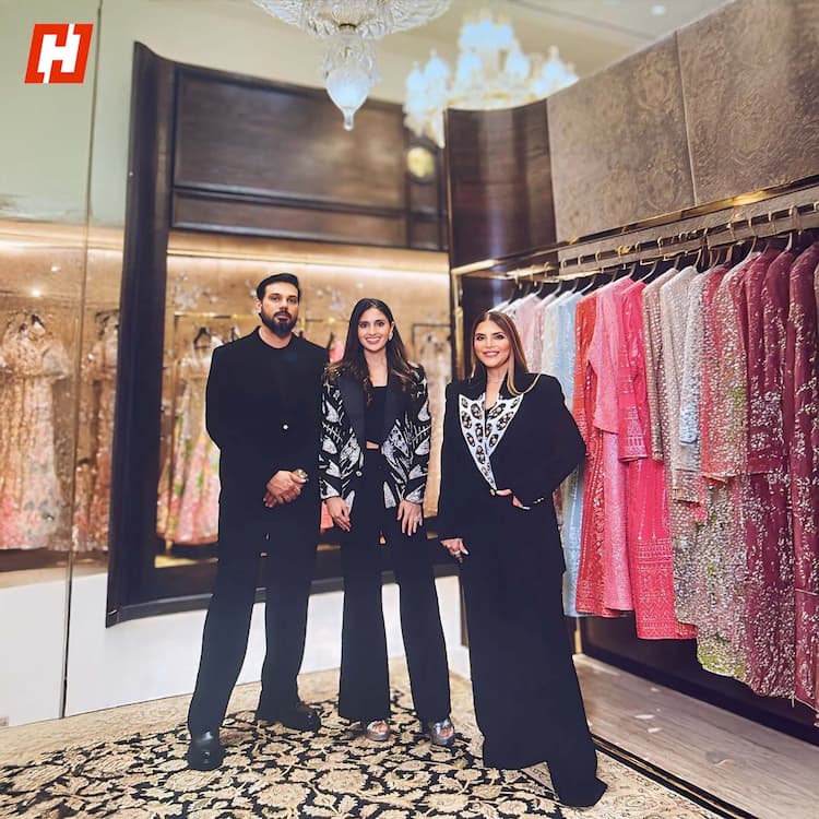 Falguni Shane Peacock open new store, designed by Gauri Khan, in Mumbai Falguni Shane Peacock open new store, designed by Gauri Khan, in Mumbai