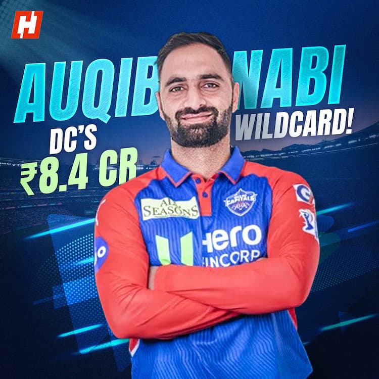 Who Is Auqib Nabi? Delhi Capitals’ ₹8.4 Crore bet on Kashmir’s rising star Who Is Auqib Nabi? Delhi Capitals’ ₹8.4 Crore bet on Kashmir’s rising star