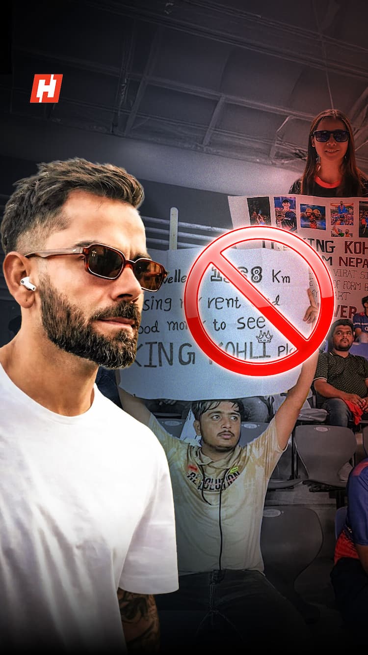 No crowd, no roar: Virat Kohli’s Vijay Hazare return faces a fan ban No crowd, no roar: Virat Kohli’s Vijay Hazare return faces a fan ban