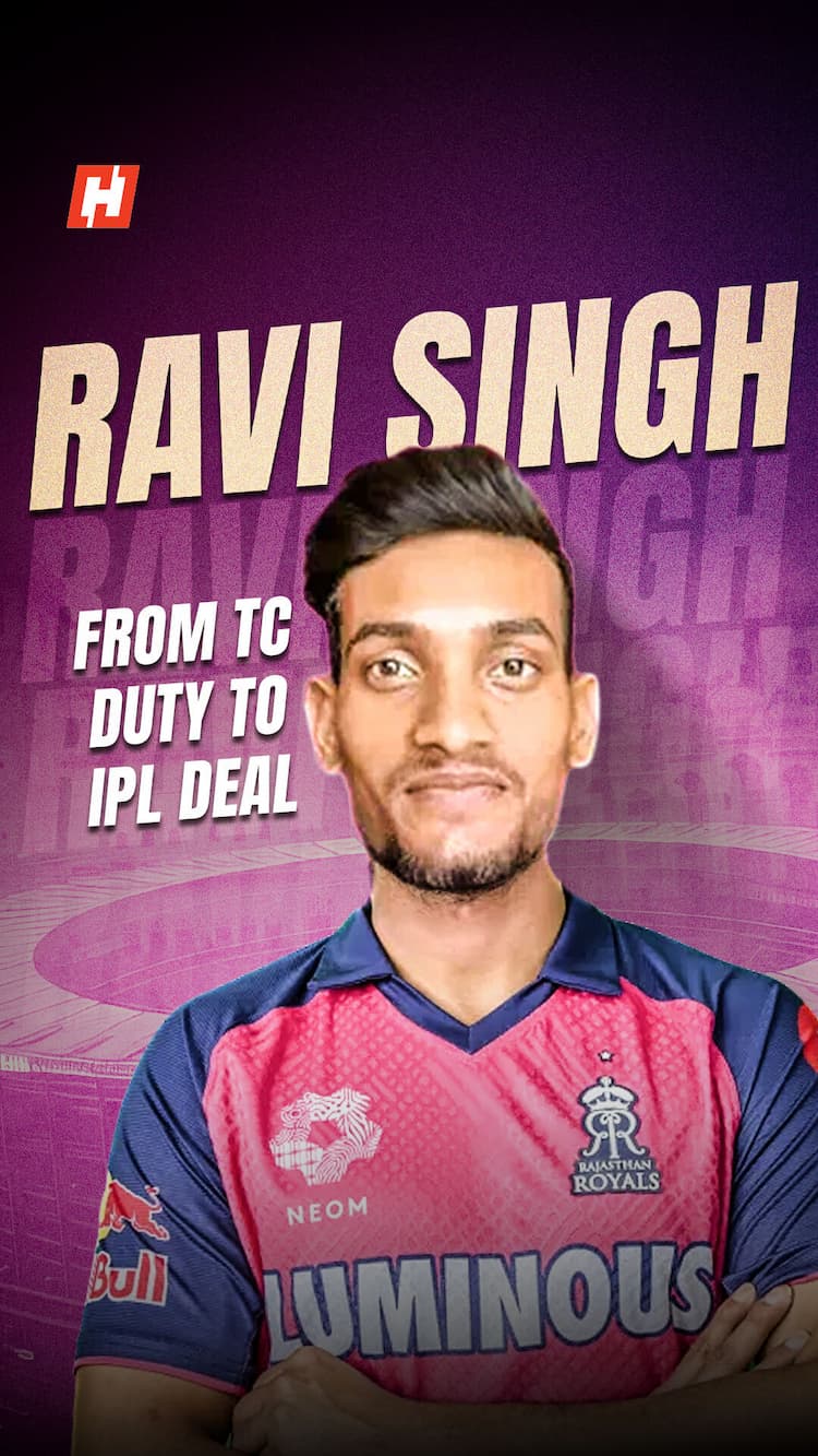 MS Dhoni 2.0? Rajasthan Royals bet big on ticket collector Ravi Singh MS Dhoni 2.0? Rajasthan Royals bet big on ticket collector Ravi Singh