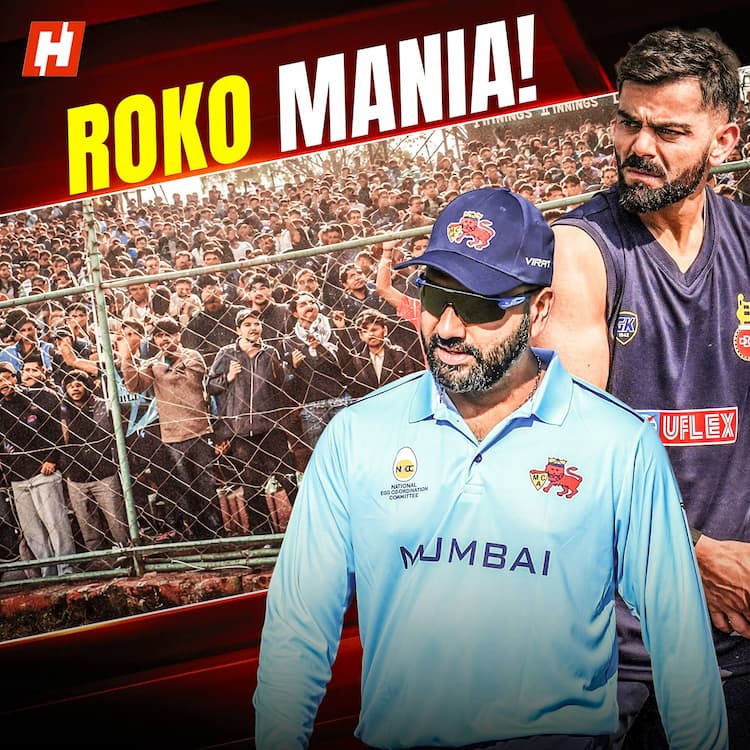 Unreal craze for Kohli and Rohit - Vijay Hazare witness fan tsunami Unreal craze for Kohli and Rohit - Vijay Hazare witness fan tsunami