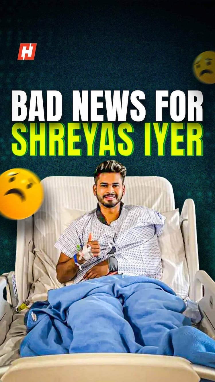 Bad news for Shreyas Iyer fans - cricketer suffers rapid weight loss Bad news for Shreyas Iyer fans - cricketer suffers rapid weight loss
