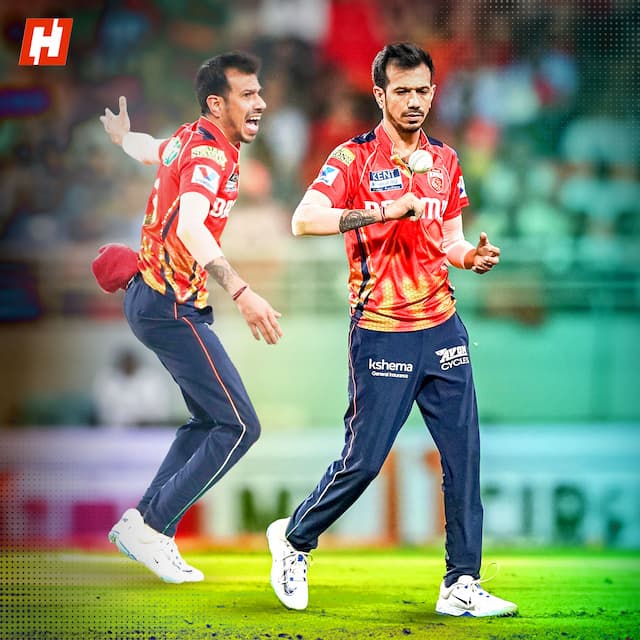 Yuzi Chahal spins history: A record-breaking night against KKR! Yuzi Chahal spins history: A record-breaking night against KKR!