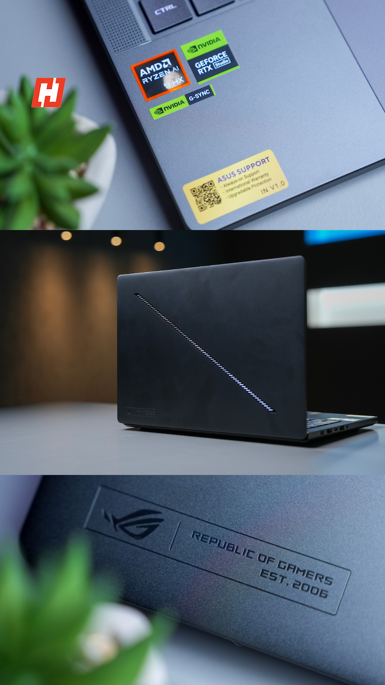 The Asus ROG Zephyrus G14 brings top-tier specs, in a slim package. The Asus ROG Zephyrus G14 brings top-tier specs, in a slim package.