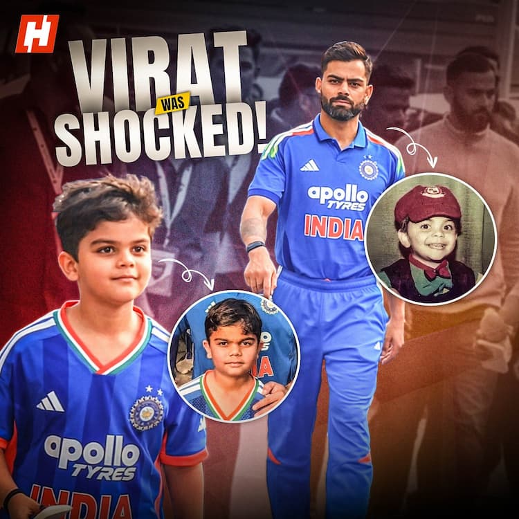 Virat Kohli’s heart-warming moments from Baroda melt the internet Virat Kohli’s heart-warming moments from Baroda melt the internet
