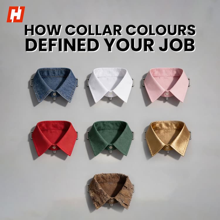 White, Blue, Red: Why jobs were named by collar colours White, Blue, Red: Why jobs were named by collar colours
