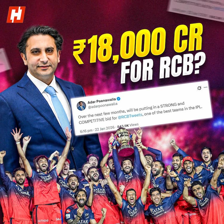 Why Adar Poonawalla Is favourite to buy RCB Why Adar Poonawalla Is favourite to buy RCB