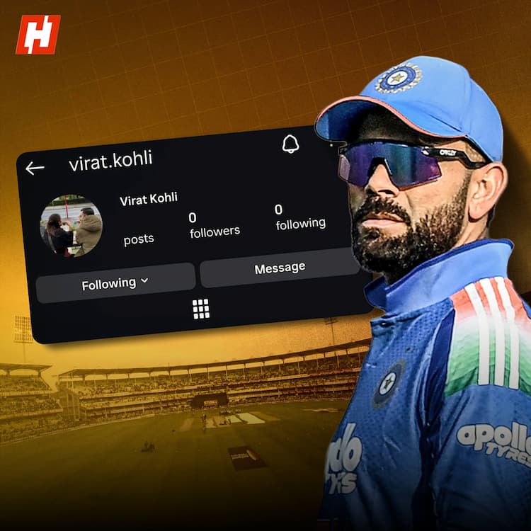 Real reason why Kohli's Instagram handle disappeared for hours Real reason why Kohli's Instagram handle disappeared for hours