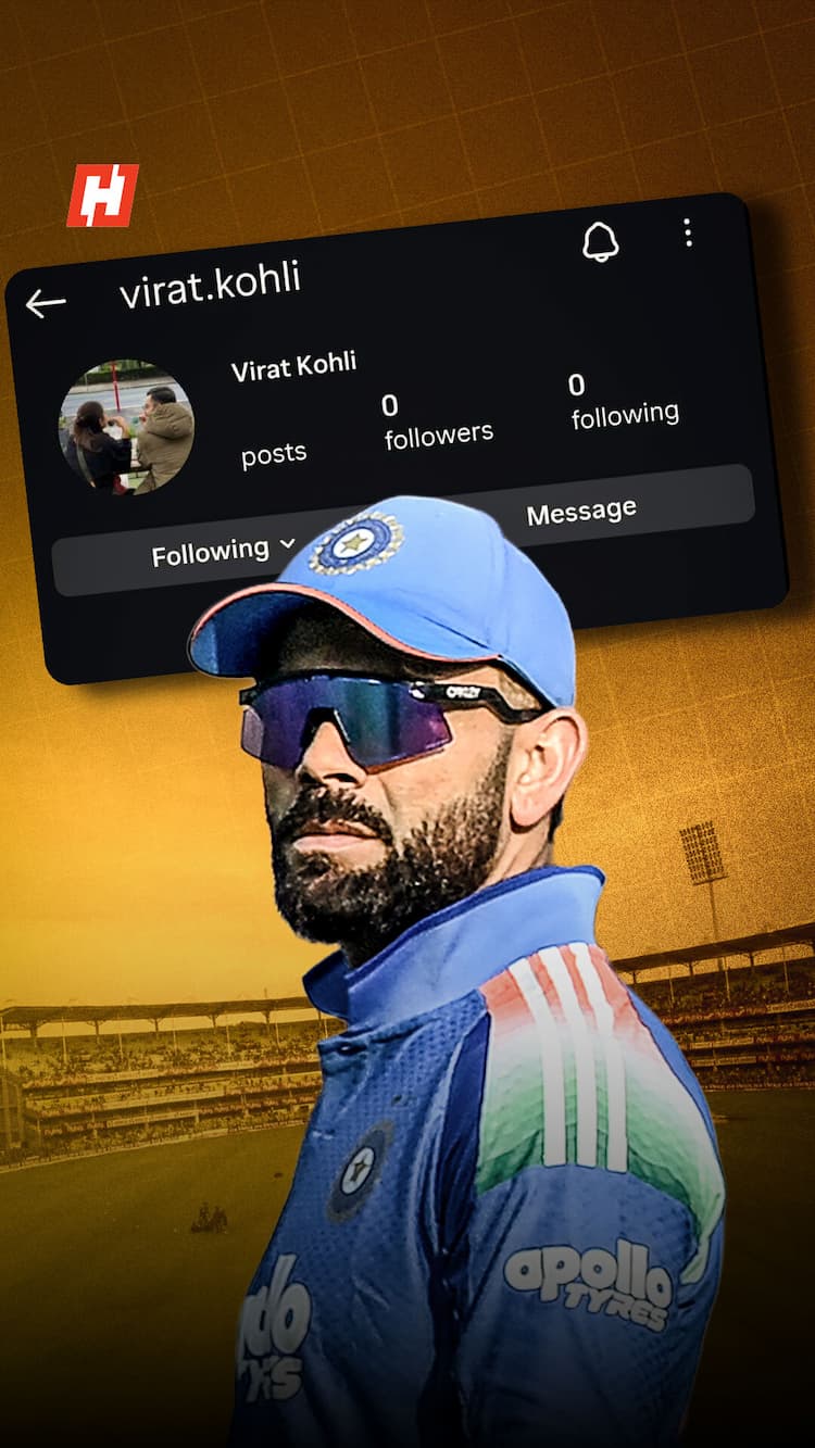 Real reason why Kohli's Instagram handle disappeared for hours Real reason why Kohli's Instagram handle disappeared for hours