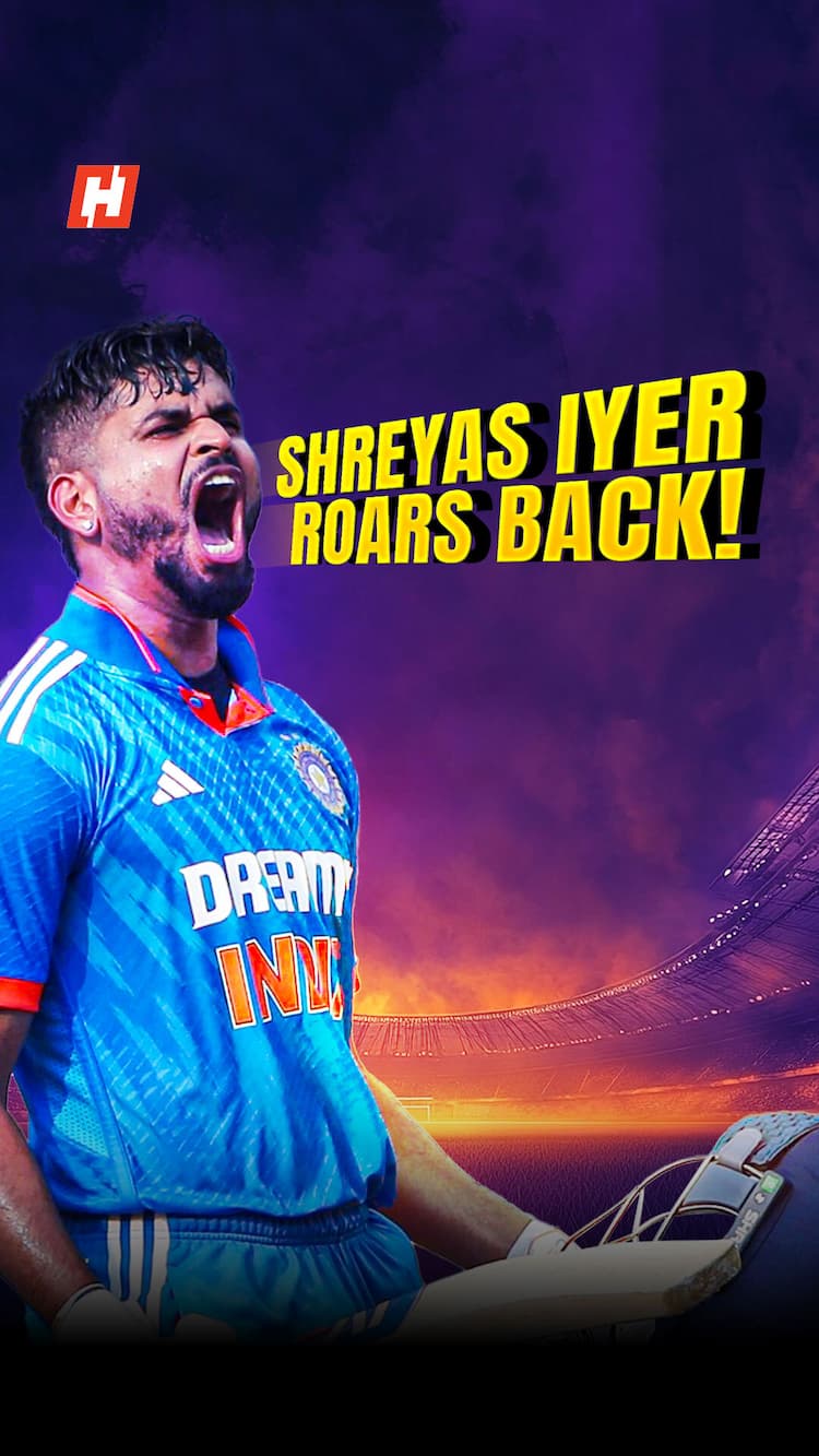 Shreyas Iyer's answer to critics - Class doesn’t disappear during rehab Shreyas Iyer's answer to critics - Class doesn’t disappear during rehab