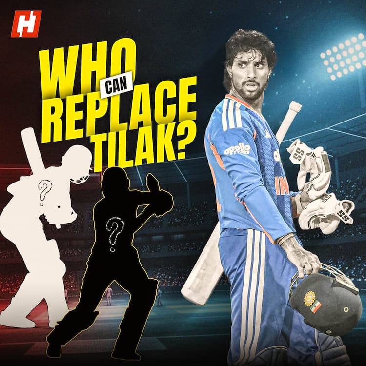 3 Players who can replace Tilak Varma in India's T20 World Cup squad 3 Players who can replace Tilak Varma in India's T20 World Cup squad