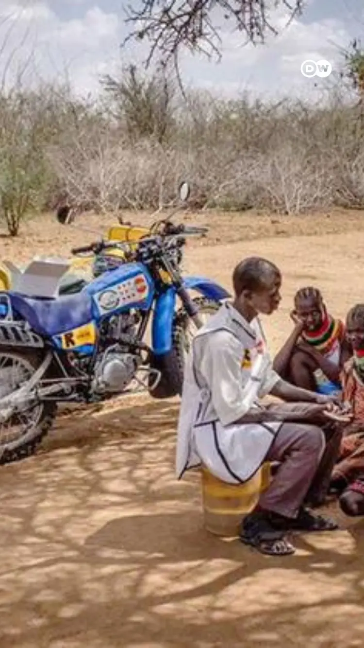 Motorcycle midwifes help expectant mothers in Kenya Motorcycle midwifes help expectant mothers in Kenya