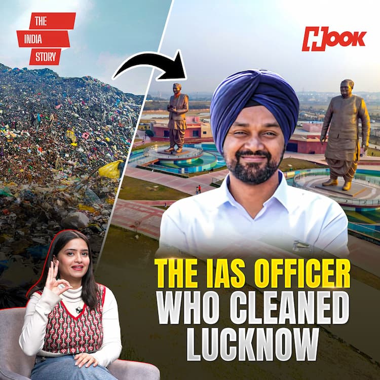 This IAS officer turned Lucknow’s garbage mountain into a mega park! This IAS officer turned Lucknow’s garbage mountain into a mega park!